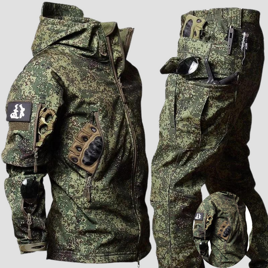Taktische Herrenjacke Camo Winter Outdoor - IdealeKleiden