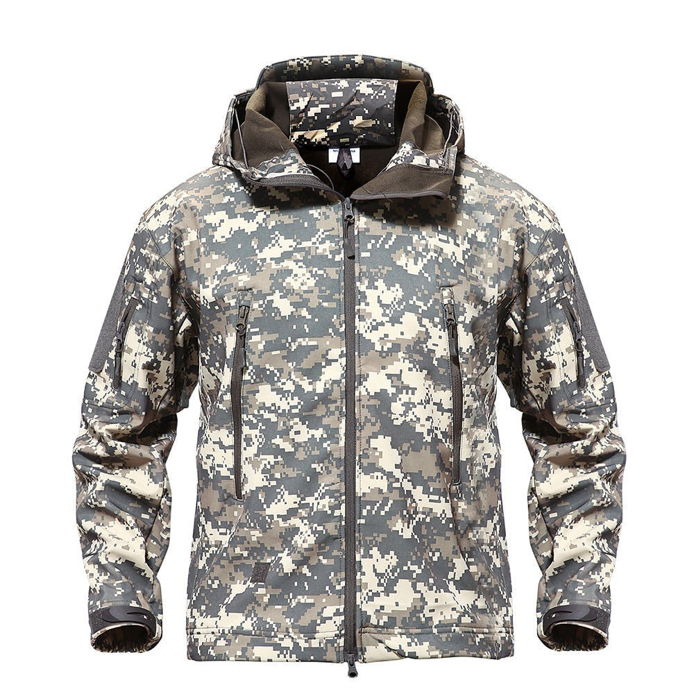Men's Waterproof Outdoor Jacket Tactical Windbreaker