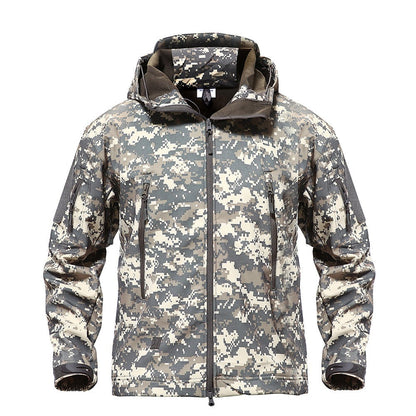 Men's Waterproof Outdoor Jacket Tactical Windbreaker