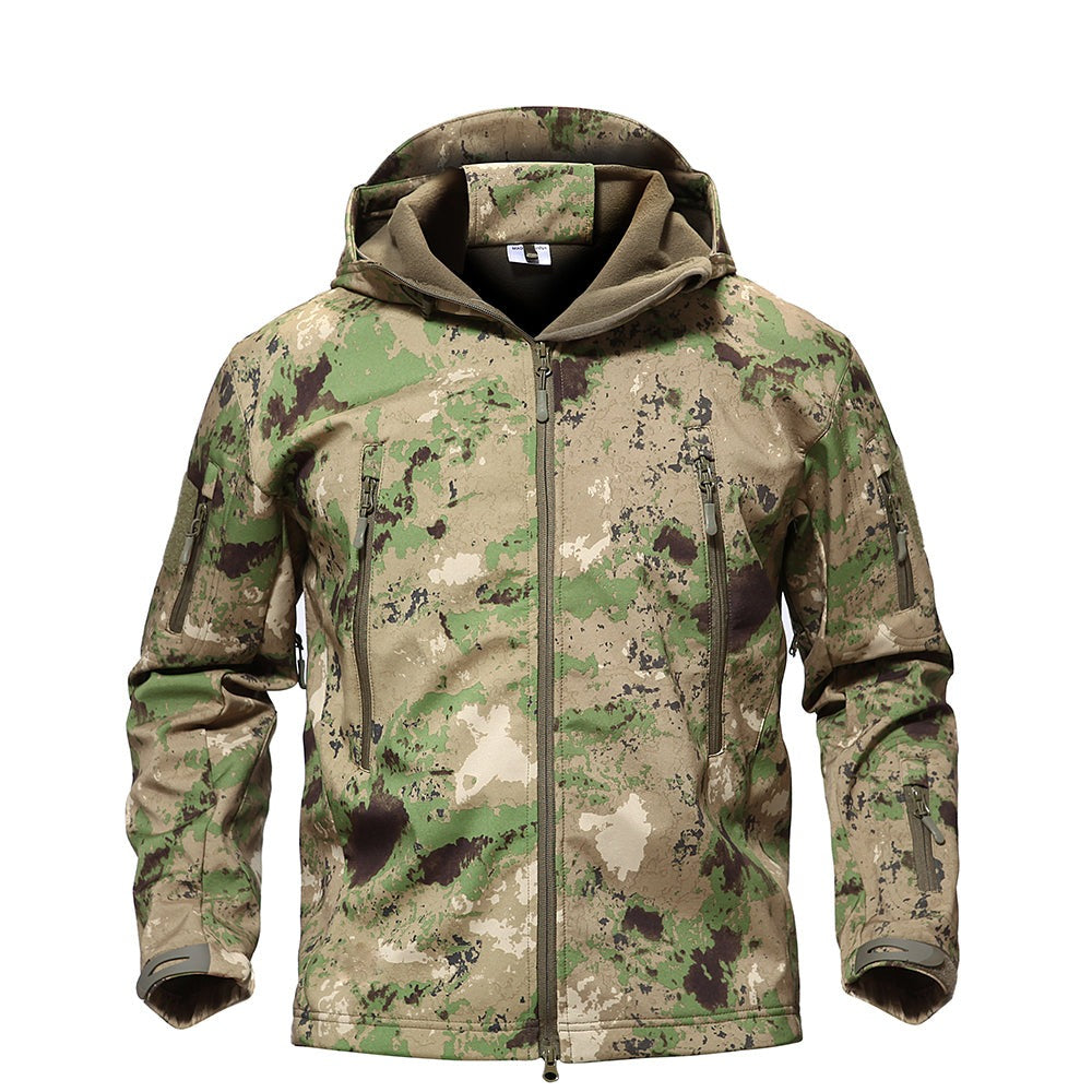 Men's Waterproof Outdoor Jacket Tactical Windbreaker