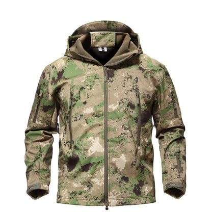 Men's Waterproof Outdoor Jacket Tactical Windbreaker