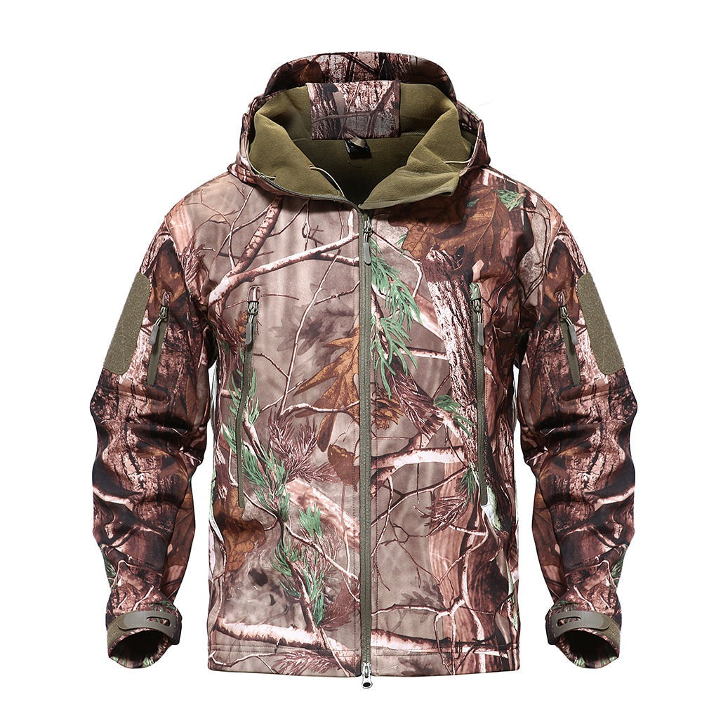 Men's Waterproof Outdoor Jacket Tactical Windbreaker