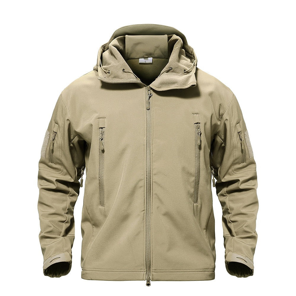 Men's Waterproof Outdoor Jacket Tactical Windbreaker