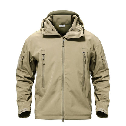 Men's Waterproof Outdoor Jacket Tactical Windbreaker