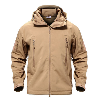 Men's Waterproof Outdoor Jacket Tactical Windbreaker