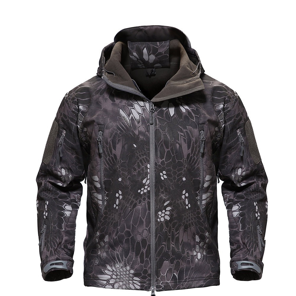 Men's Waterproof Outdoor Jacket Tactical Windbreaker