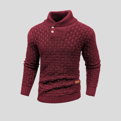 Men's Sweater Winter Sports Design