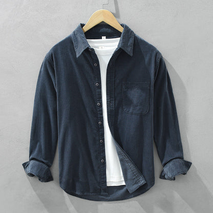 Men's Overshirt Casual Long Sleeve Modern