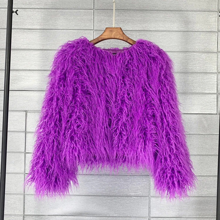 Women's Winter Jacket Soft Fluffy Elegant