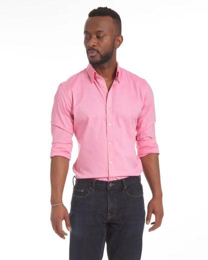 Men's Shirt Wrinkle-Free Iron-Free