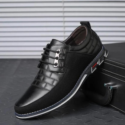 Elegant Men's Lace-Up Shoes Classic Design
