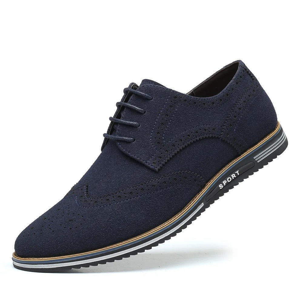 Men's Lace-up Suede Elegant Shoes