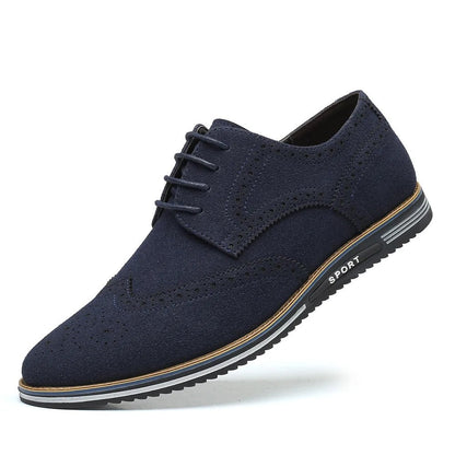 Men's Lace-up Suede Elegant Shoes