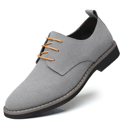 Men's Lace-up Suede Elegant Shoes