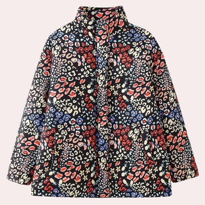 Long Women's Puffer Jacket Warm and Comfortable