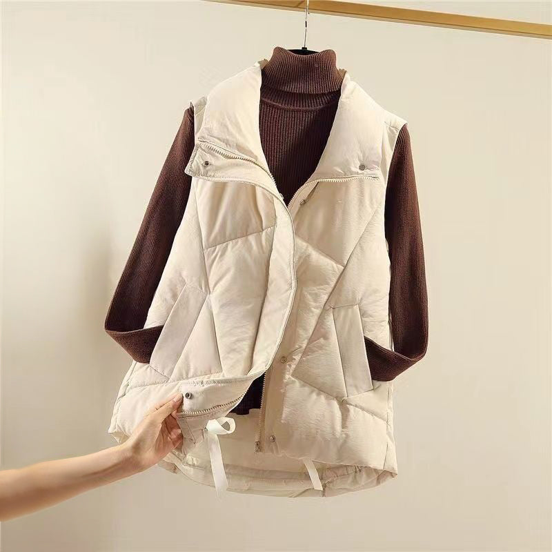 Women's Down Vest Warm Winter