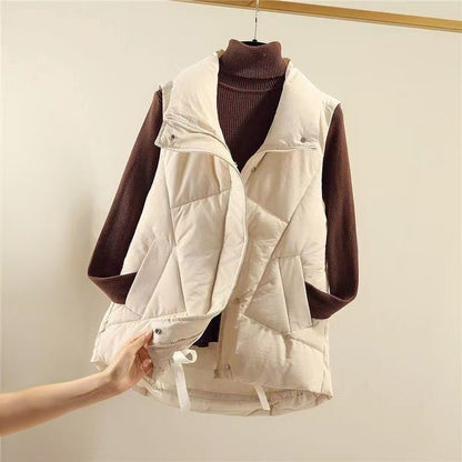 Women's Down Vest Warm Winter