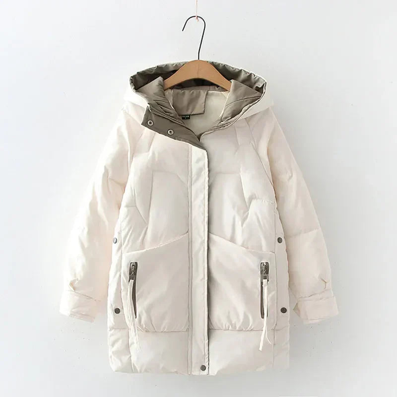 Comfortable Hooded Jacket Relaxed Fit