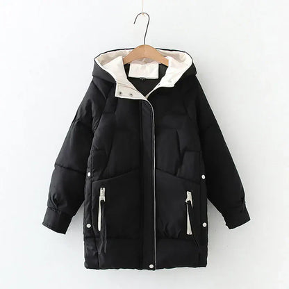 Comfortable Hooded Jacket Relaxed Fit
