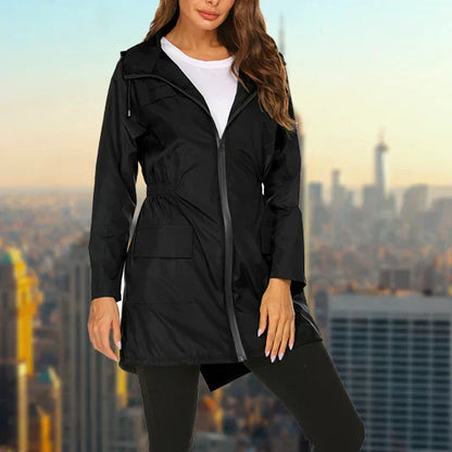 Waterproof Rain Jacket Women's Outdoor