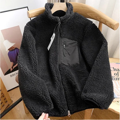 Men's Quilted Jacket Modern Zipper Pocket
