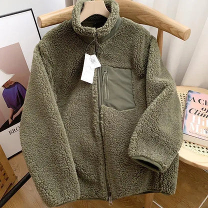 Men's Quilted Jacket Modern Zipper Pocket