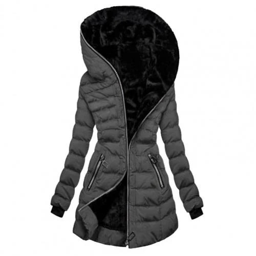 Women's Long Winter Jacket Down Coat Warm Hooded