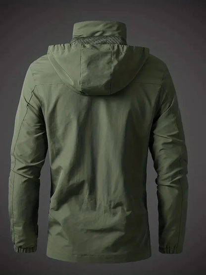 Waterproof Men's Parka Jacket Hooded