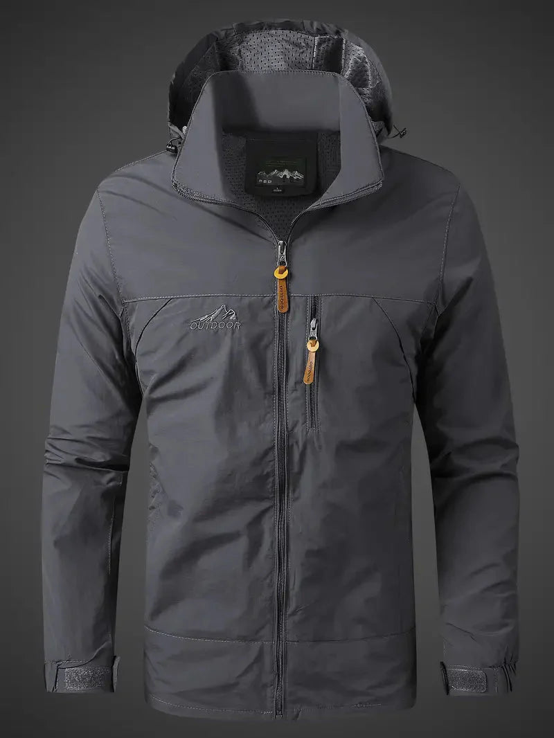 Waterproof Men's Parka Jacket Hooded
