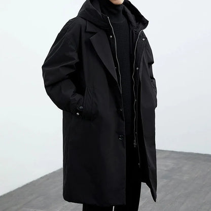 Men's Oversized Windproof Parka