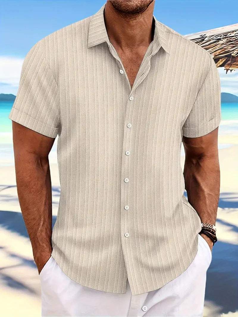 Men's Short Sleeve T-Shirt Elegant Style