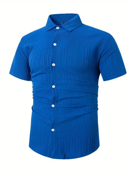 Men's Short Sleeve T-Shirt Elegant Style