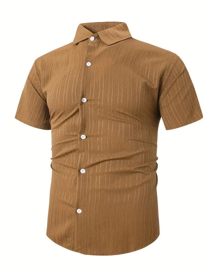 Men's Short Sleeve T-Shirt Elegant Style