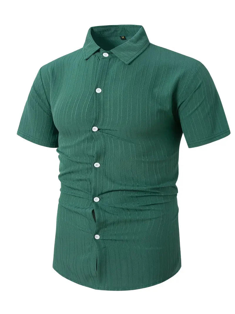 Men's Short Sleeve T-Shirt Elegant Style
