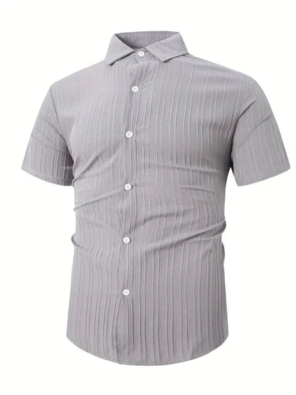 Men's Short Sleeve T-Shirt Elegant Style