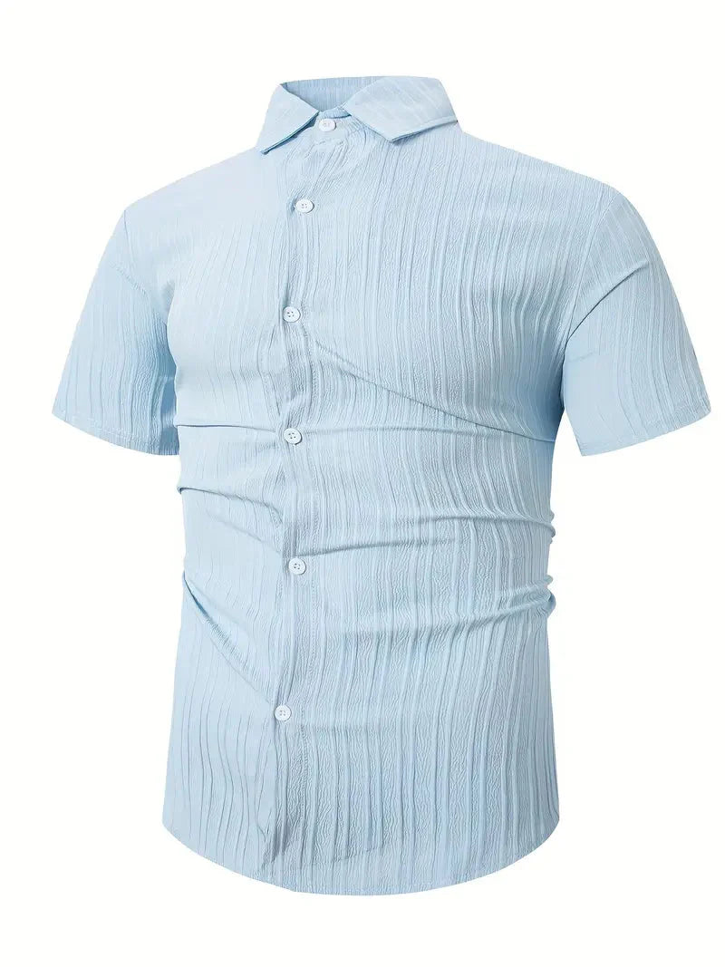 Men's Short Sleeve T-Shirt Elegant Style