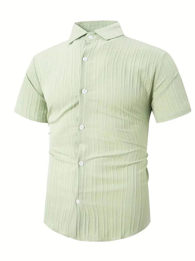 Men's Short Sleeve T-Shirt Elegant Style