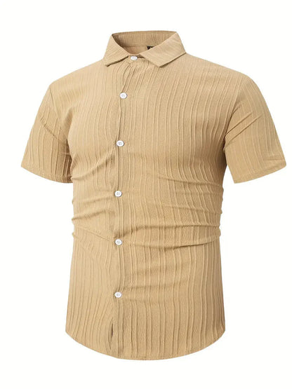 Men's Short Sleeve T-Shirt Elegant Style