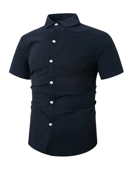 Men's Short Sleeve T-Shirt Elegant Style