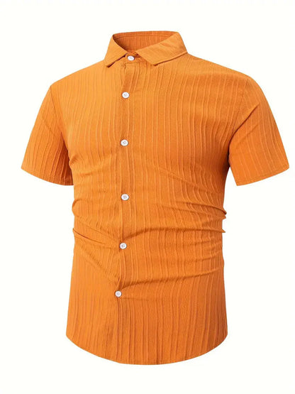 Men's Short Sleeve T-Shirt Elegant Style