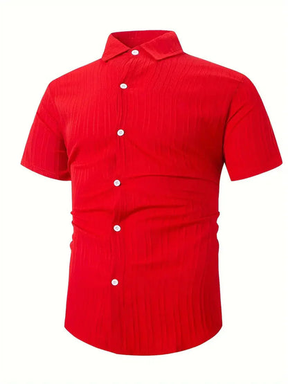 Men's Short Sleeve T-Shirt Elegant Style