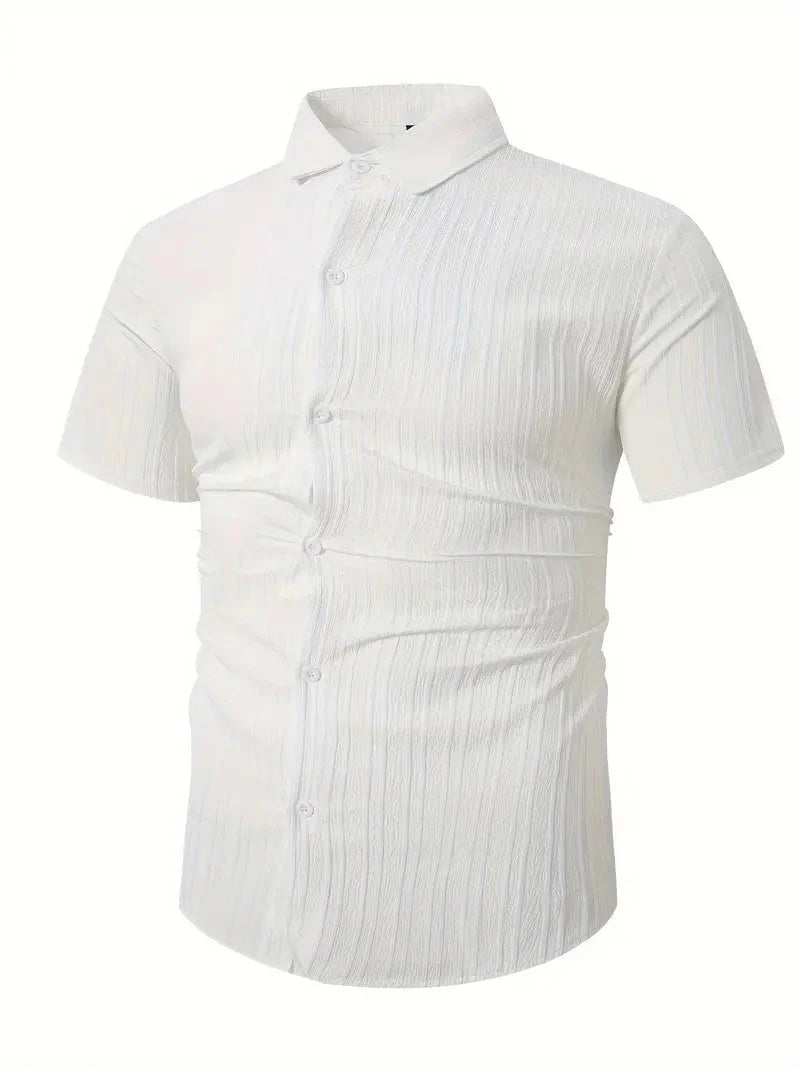 Men's Short Sleeve T-Shirt Elegant Style