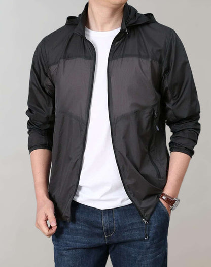 Two-Tone Winter Jacket Modern Warm