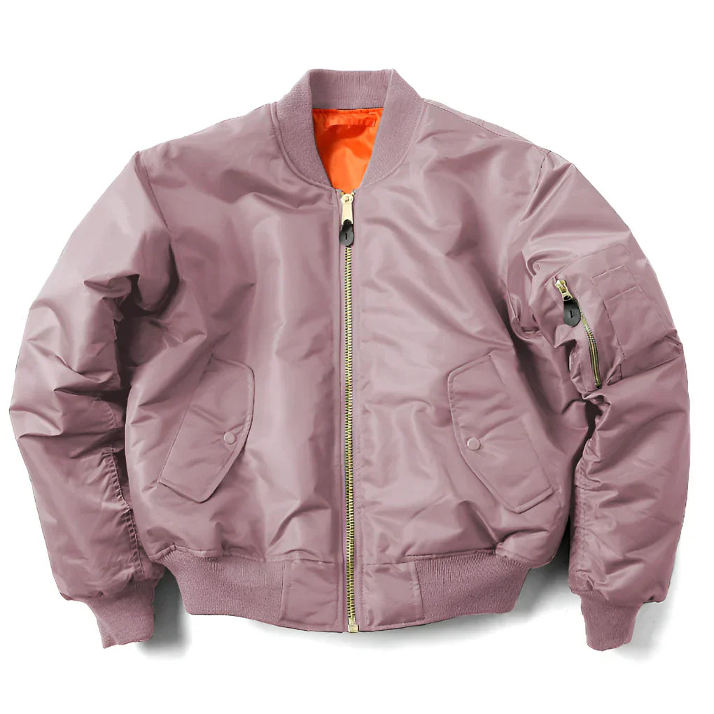 Elegant Unisex Bomber Jacket Women's