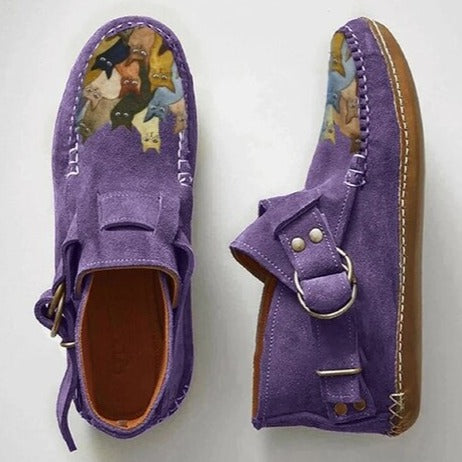 Elegant Flat Martin Boots