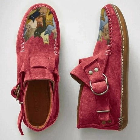 Elegant Flat Martin Boots