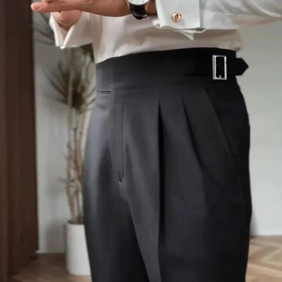 Men's Suit Trousers High Quality Elegant