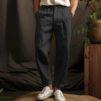 Loose Linen Pants Summer Men