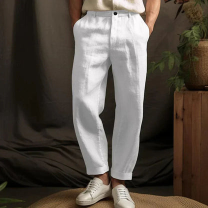 Loose Linen Pants Summer Men