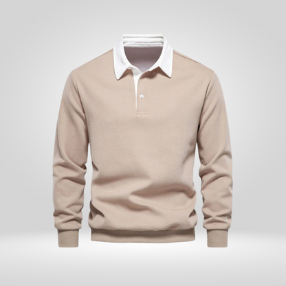 Men's Polo Sweater Casual Collar Style